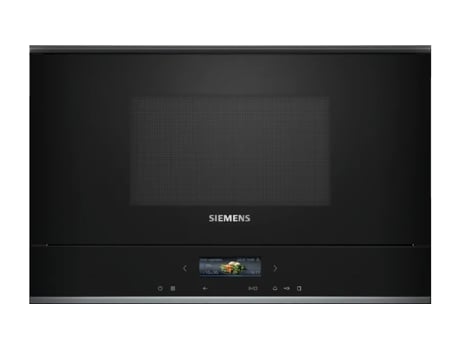 Microondas SIEMENS BF722L1B1 (21 L - Sin Grill - Negro)