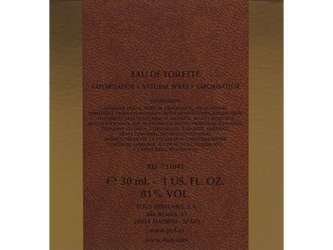Touch The Original Gold Eau De Toilette 30 Ml