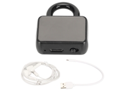 Gravador De Voz Com Chave De Bloqueio Q11 Ai Redução De Ruído Hd Portátil Indicador Led Mp3 16g Para Reuniões Aulas