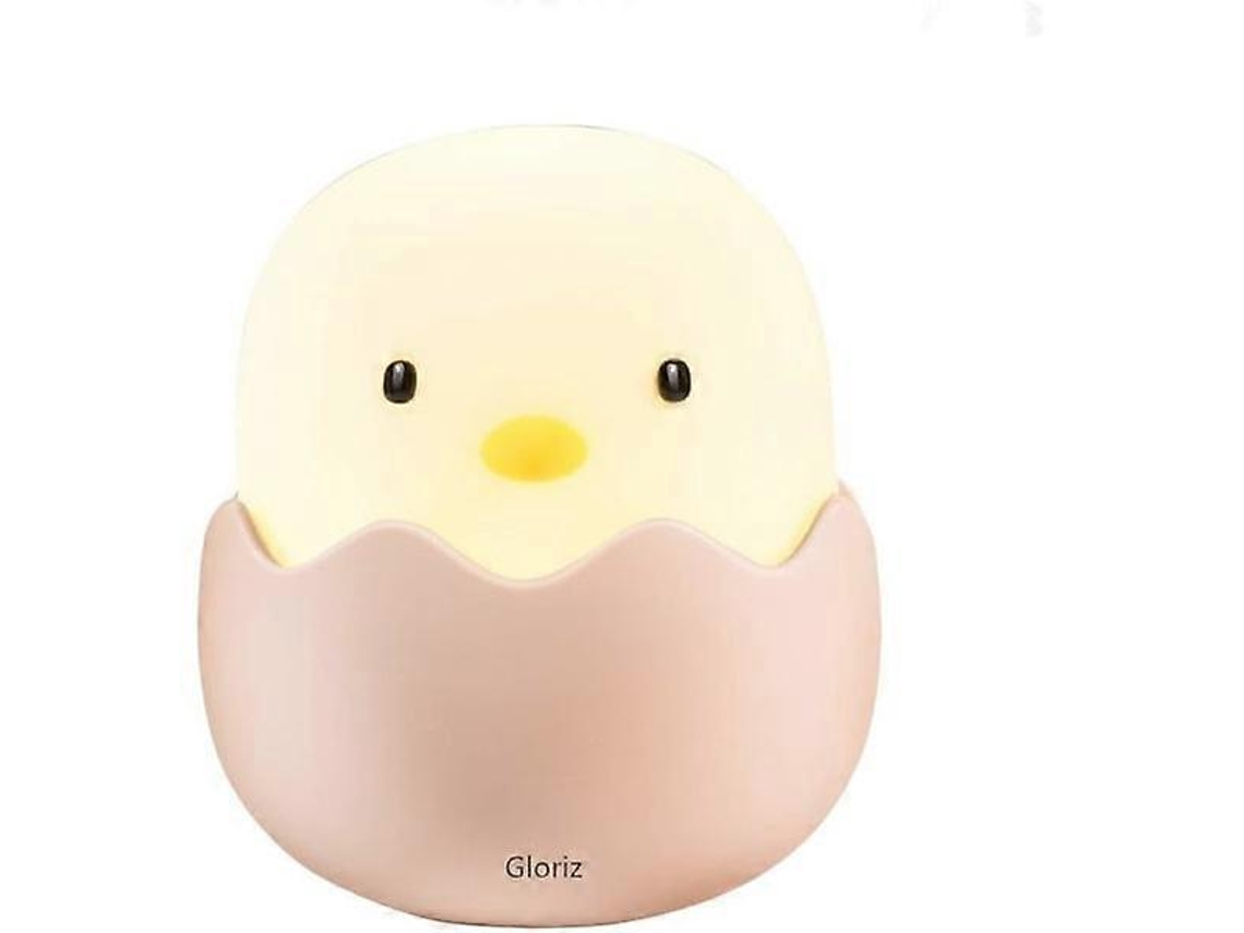 Luz nocturna. Luz nocturna LED Gluriz. Ajustable y táctil. Carga USB. Luz nocturna para decoración de dormitorio. Rosewell