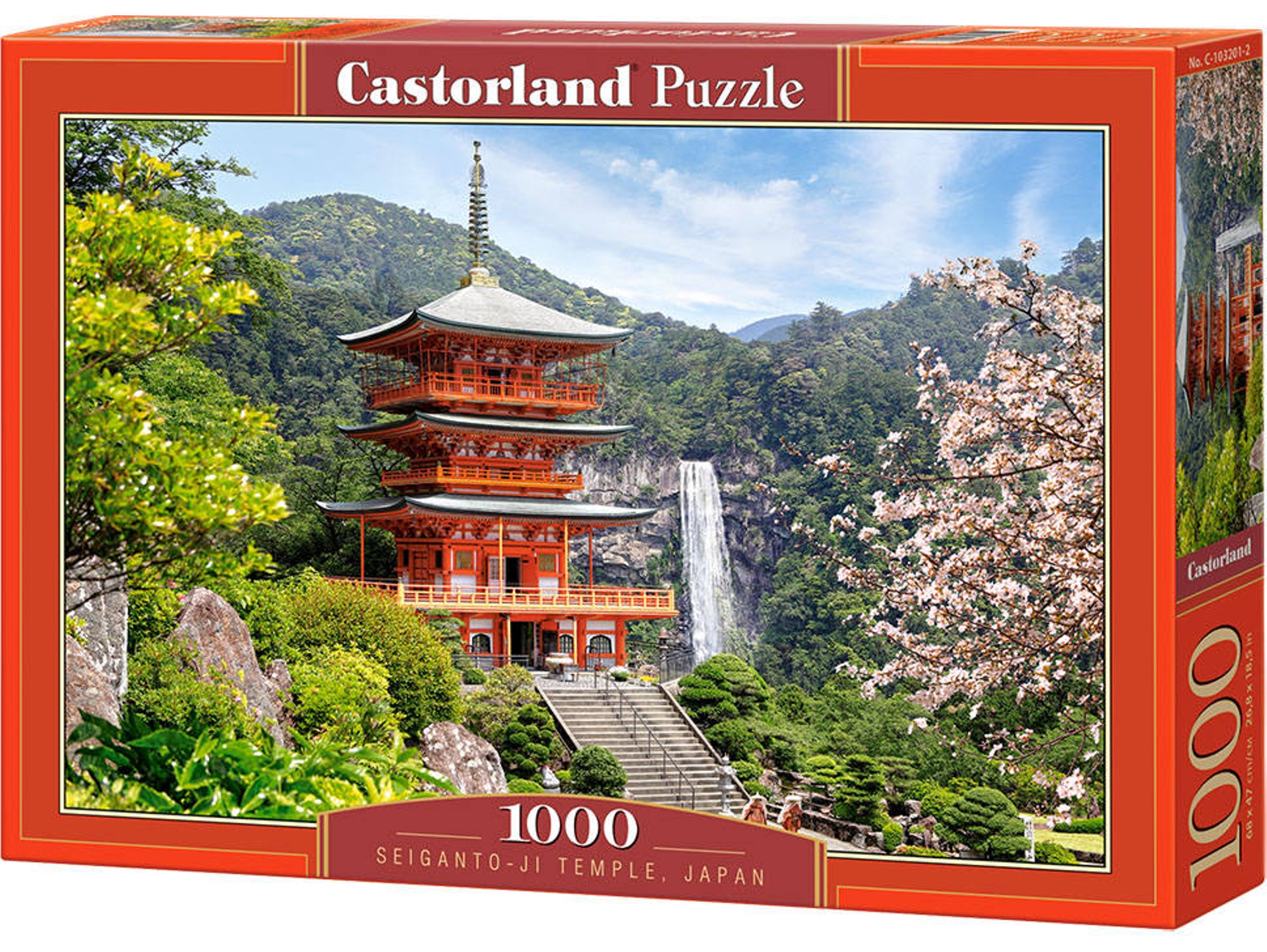 Puzzle CASTORLAND Seiganto-ji-Temple (1000 Piezas)