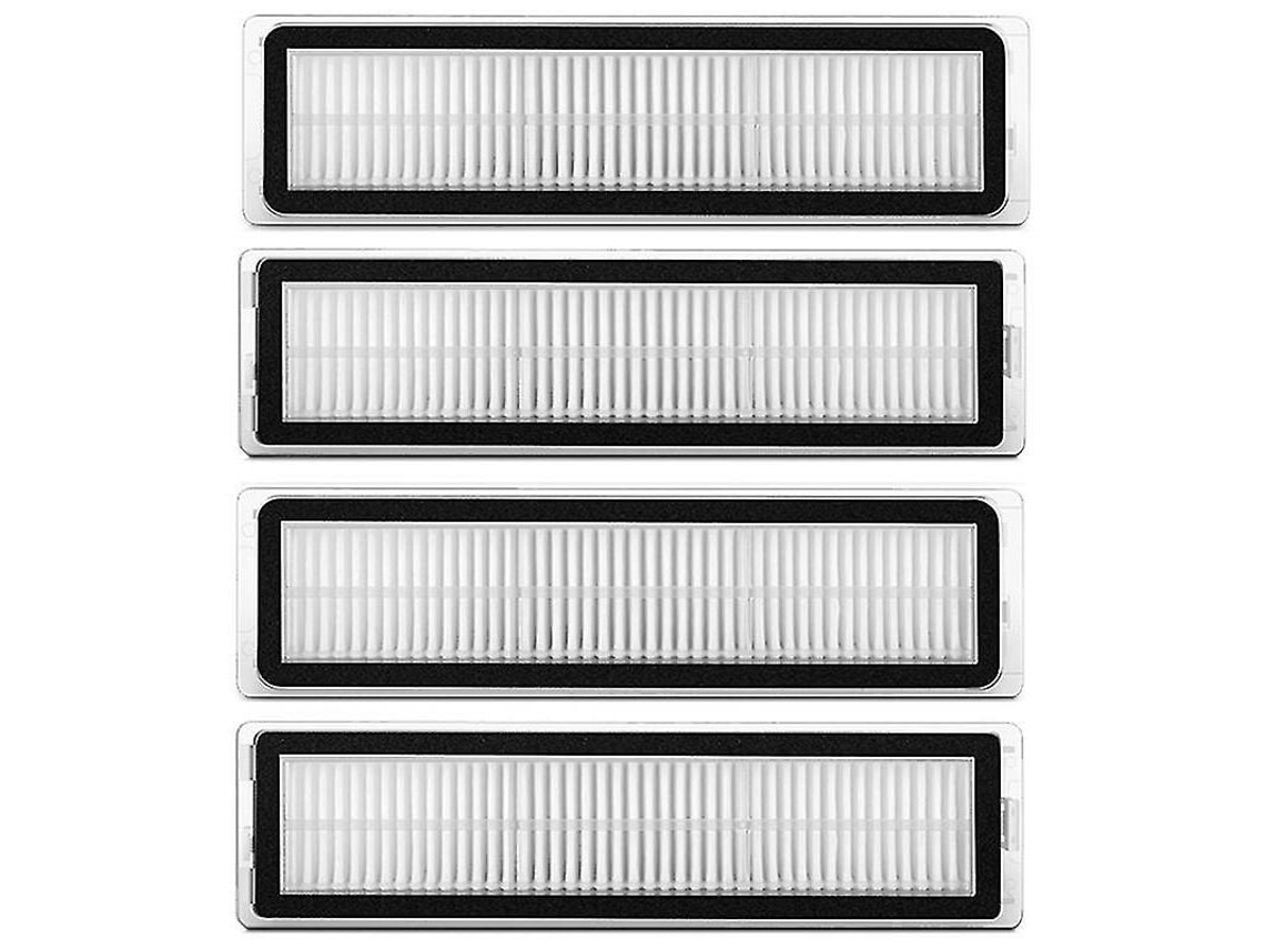 Filtro HEPA lavable para un mejor rendimiento de la aspiradora robótica y prolongación de su vida útil con el reemplazo regular de componentes.