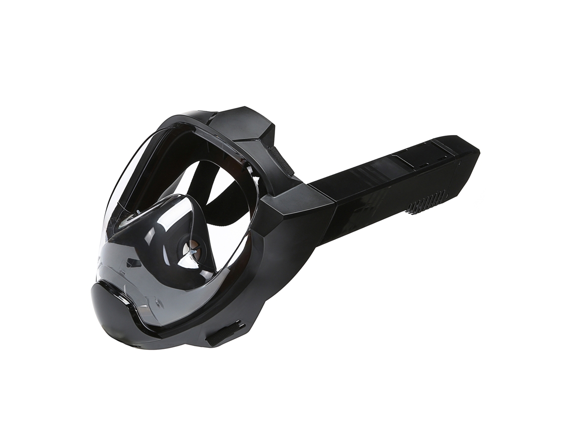 Máscara De Snorkel Integral Para Adultos Con Sistema De Respiración Antihumo Y Visión De 180°.