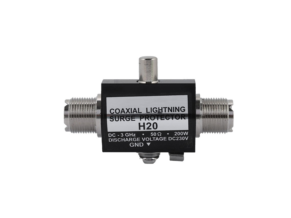 Protector Contra Sobretensiones Coaxial Mj-mj De 200 W Con Protección Multibanda.