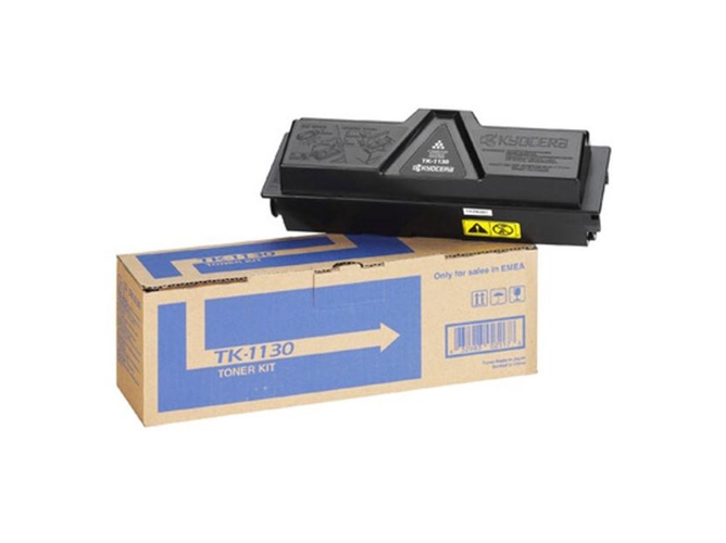 Cartucho de tóner Original KYOCERA TK 1130 Negro para KYOCERA FS-1030, FS-1130, ECOSYS M2030, M2030dn PN/KL3, M2530