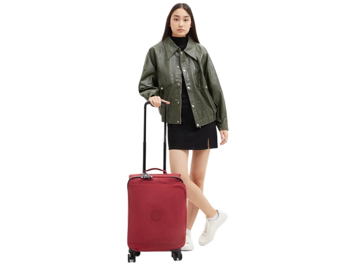 Maleta de cabina 53cm 4r Kipling Spontaneous S Funky Red