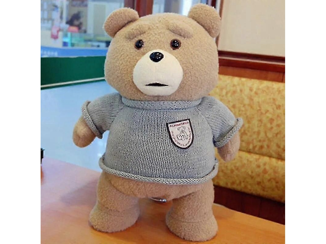 Oso De Peluche Estilo Película Ted 2 De 45 Cm Con Delantal, Juguete Suave, Regalo De Cumpleaños, Disney Ce