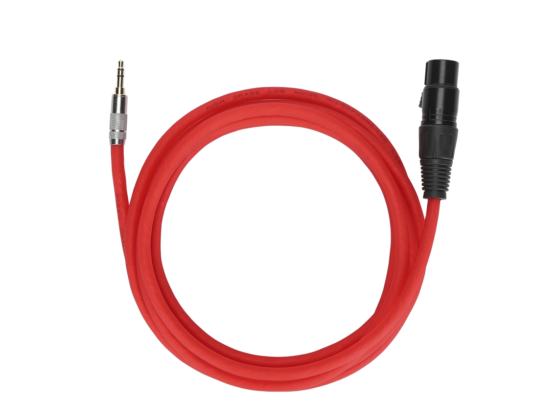 Cable De Micrófono Jorindo Xlr Hembra A Señal Balanceada De 3,5 Mm (1/8 De Pulgada) 2,5 M Jd6017