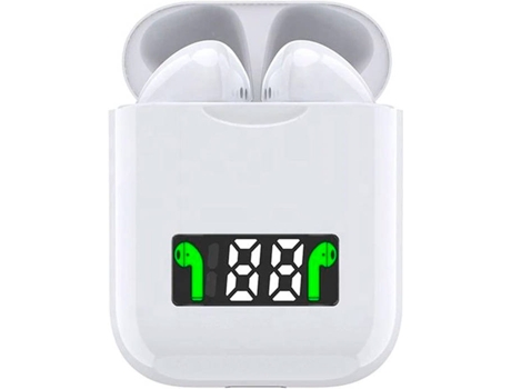 Auriculares Bluetooth True Wireless SMARTEK TWS-950 (In Ear - Micrófono - Blanco)