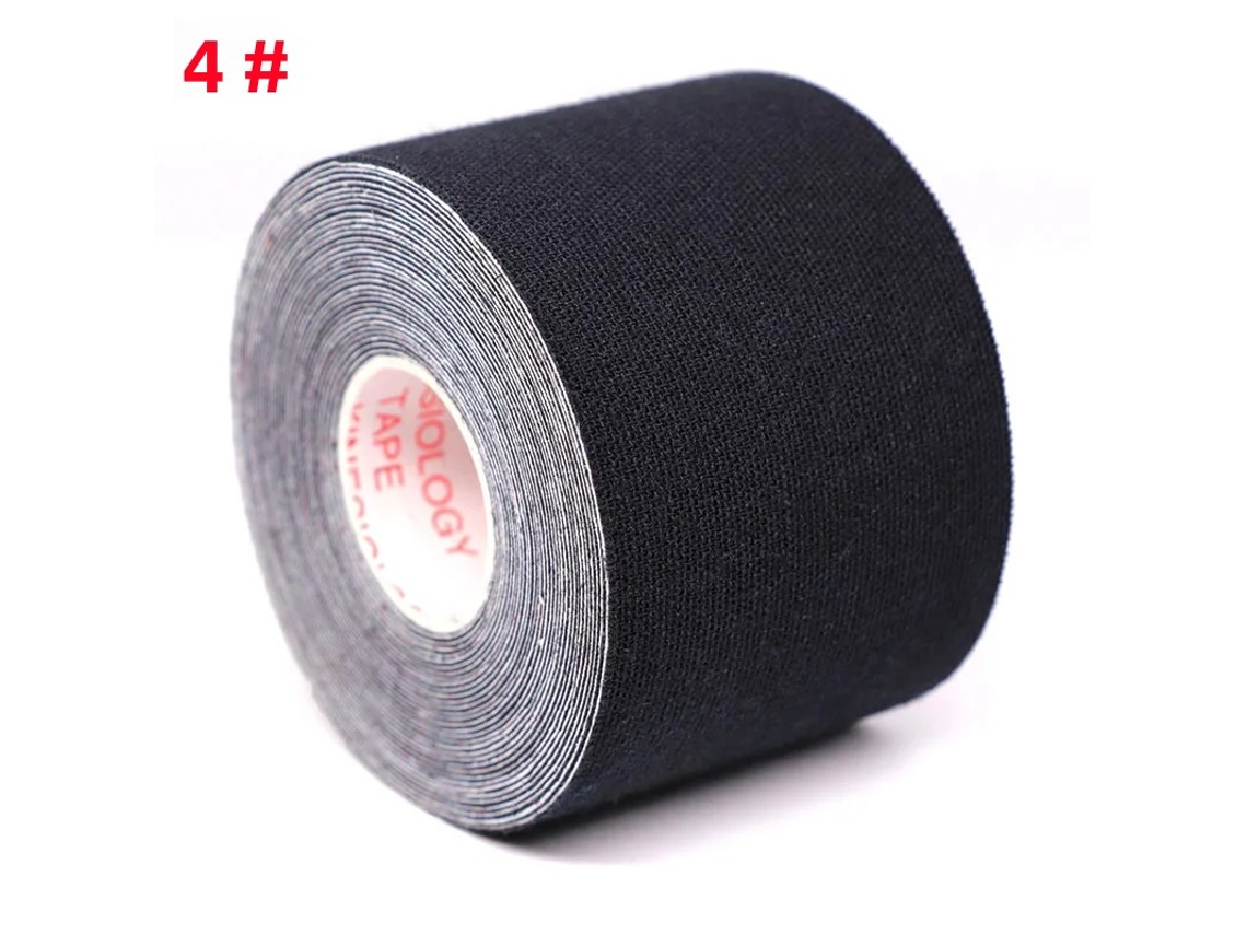 Parche Elástico Musculoesquelético Para Aliviar El Dolor De Rodilla (negro, 7,5 Cm X 5 Cm)
