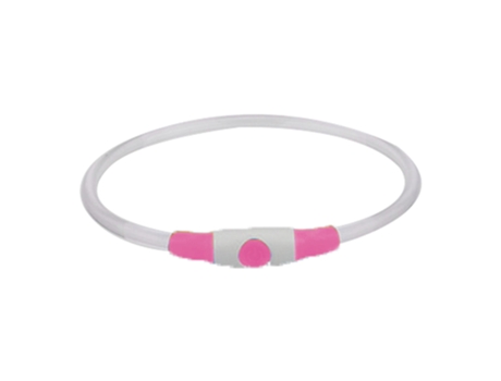 Collar De Perro Led Collar De Perro Con Luz Rgb Recargable Por Usb Con Control De Aplicación ELKUAIE