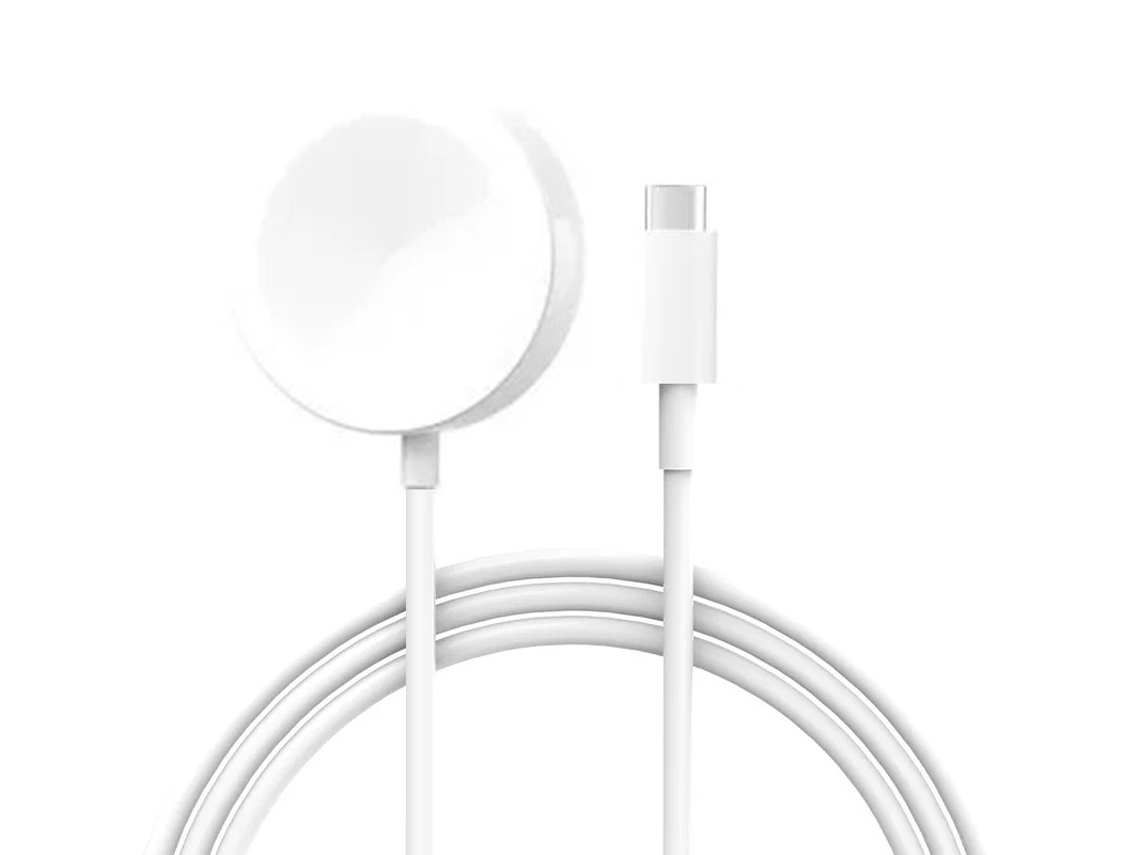 Cargador para Apple Watch Series 8, 7, 6, 5, 4 SE, cable de carga rápida tipo C de Eifson (redondo, blanco)
