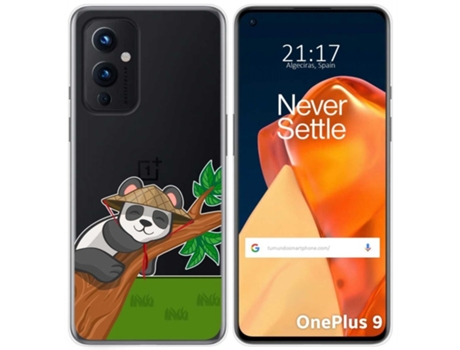 Carcasa OnePlus 9 5G TUMUNDOSMARTPHONE Dibujos Transparente Multicolor