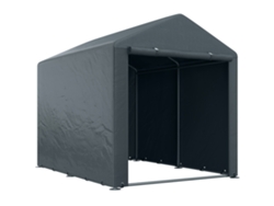 Carpa Tipo Garaje 1,6x2,18x1,72 M, Tienda De Almacenamiento Uv, Puerta Con Cremallera, Lona Impermeable Para Jardinerí