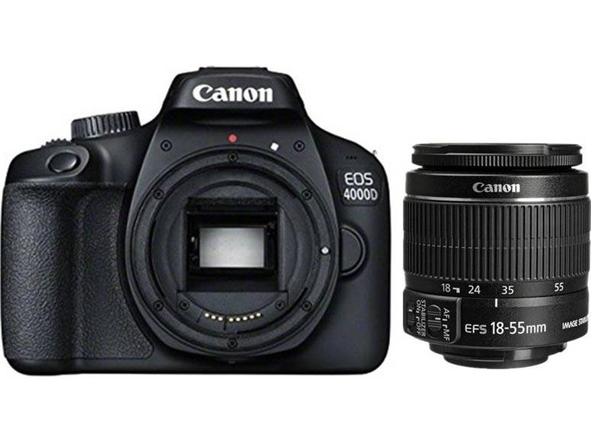 Kit Cámara Réflex CANON EOS 4000D EF-S 18-55MM F3.5-5.6 IS II