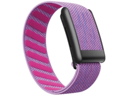 Pulsera Chrui para Whoop 5.0, deportiva de nailon, no compatible con Gen 4 (morado y rosa) (paquete de una unidad)