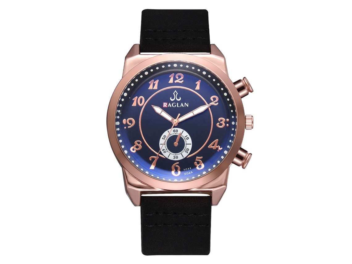 Pulseira De Relógio Ajustável Em Aço Inoxidável 22mm Para Relógio Masculino De Moda De Couro Pu
