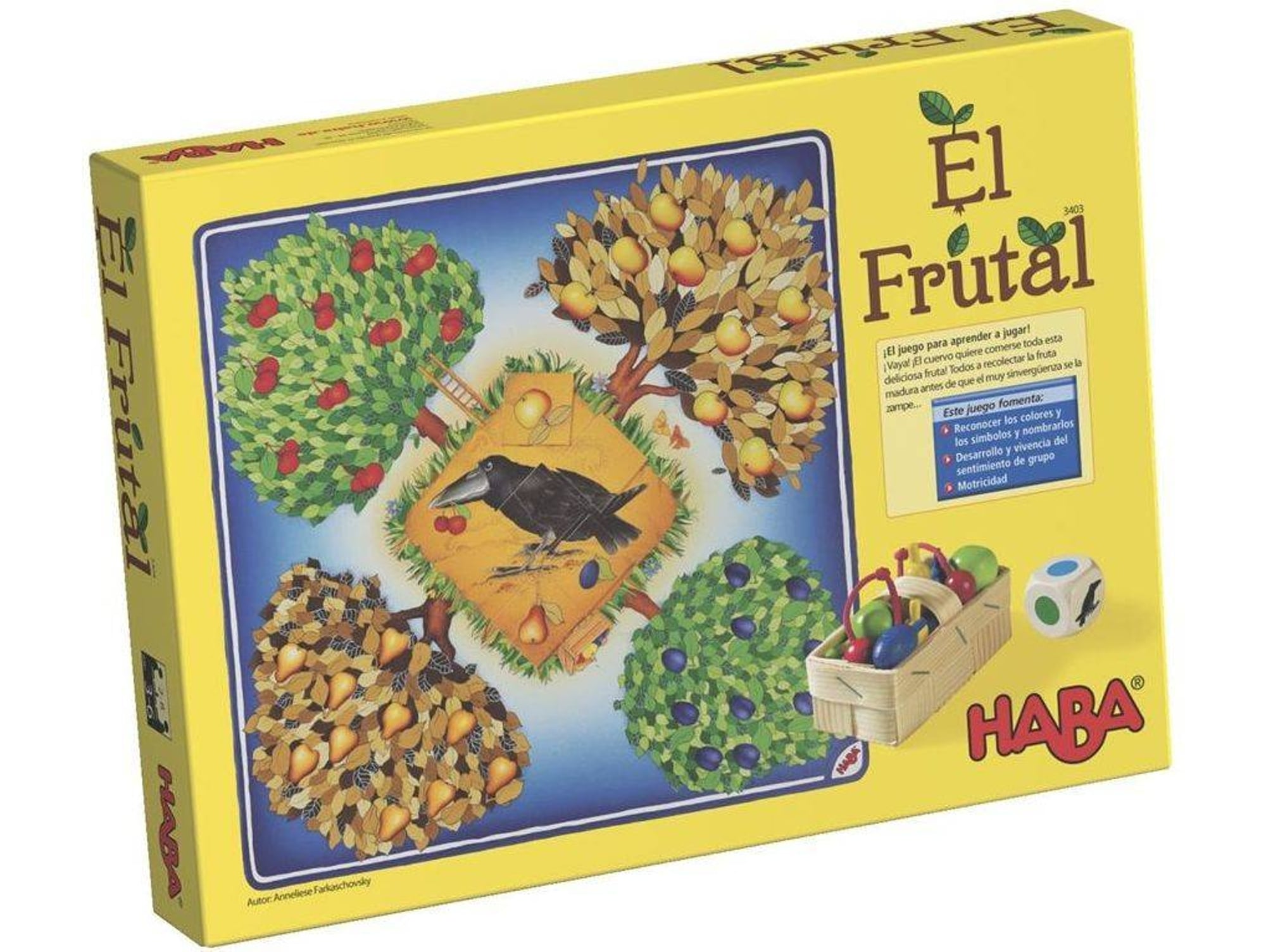 Juegos de Mesa OTC Haba El Frutal - Esp (Edad Mínima: 3)