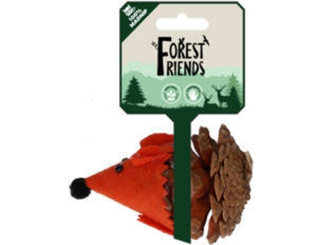 Peluche para Gato FOREST FRIENDS Ratón naranja