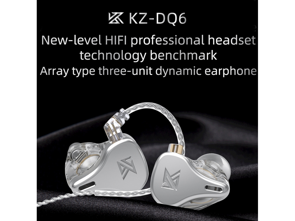 Fones de Ouvido LAXISCREED Kz Dq6 com Fio 3.5mm