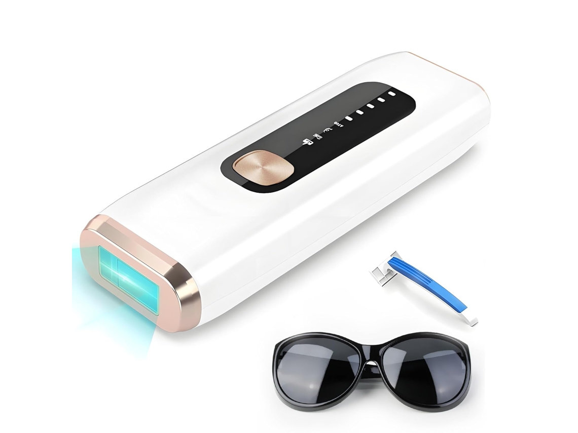 Dispositivo de depilación IPL corporal completo JYTGALX de 999.900 pulsos (blanco)