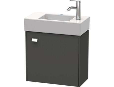Módulo mural DURAVIT Brioso 48,4 x 23,9 cm 1 puerta con bisagra a la derecha para lavabo Vero Air 072450