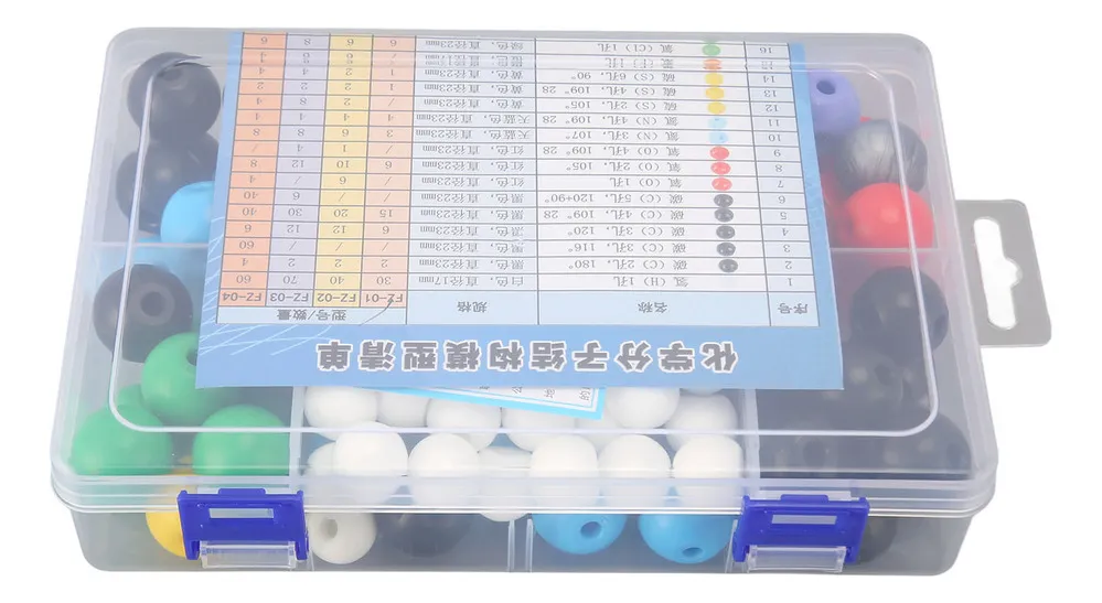 Kit de modelo de estructura molecular de química zen (vayotoy)