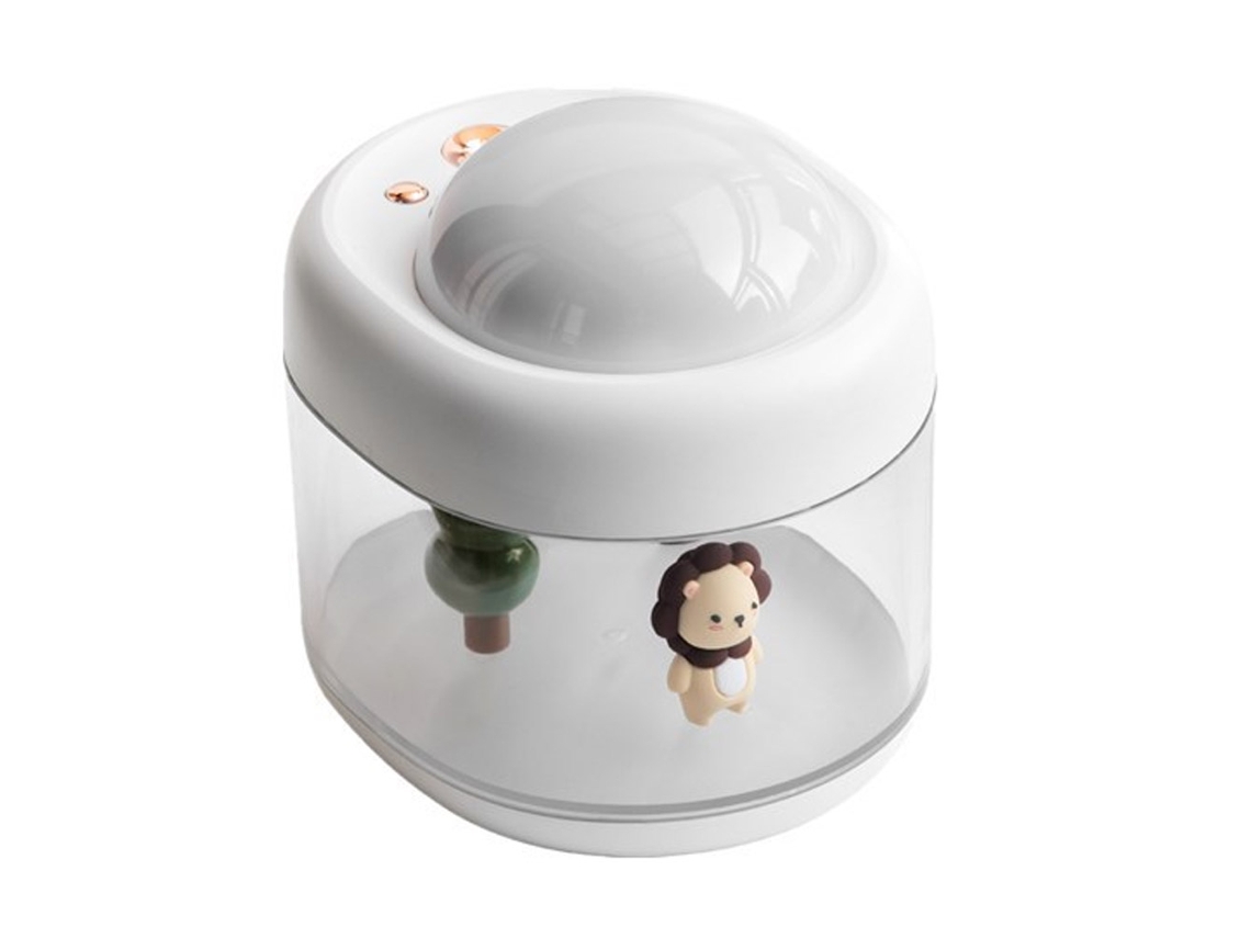 Humidificadores de vapor frío para bebés, silenciosos, con luz nocturna y proyector de estrellas.