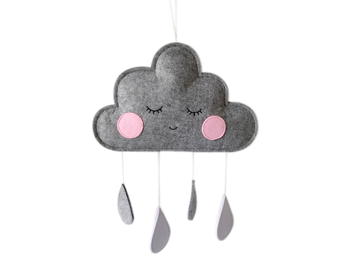 Guirnaldas de Gotas de Lluvia para Decoración Colgante, Decoraciones para Habitación Infantil, Jardín de Infancia EIOORORRIY