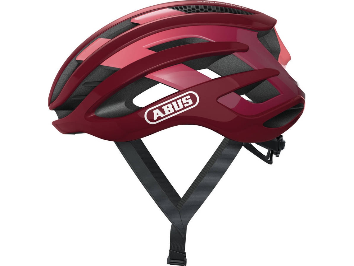 Auriculares ABUS Airbreaker (Rojo Bordeaux, Negro - S)