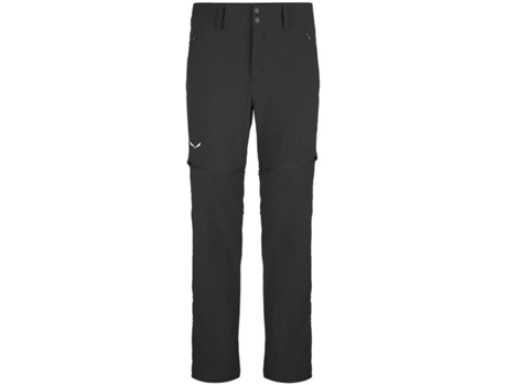 Pantalones para Hombre SALEWA Talveno 2 Durastretch 2/1 Negro para Montaña (XL)