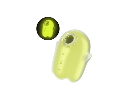 Succionador de Clítoris SATISFYER Glowing Ghost (Amarillo - ABS)
