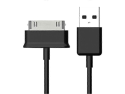 Cable de 30 pines a USB, 1 m de longitud, para carga y sincronización de datos. Nostalgia88