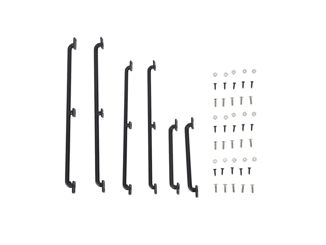 Accesorio De Mejora De Pasamanos Metálico Para Carrocería De Coche Rc De 75 Mm, 135 Mm Y 150 Mm Para Traxxas Axial Hsp Hpi
