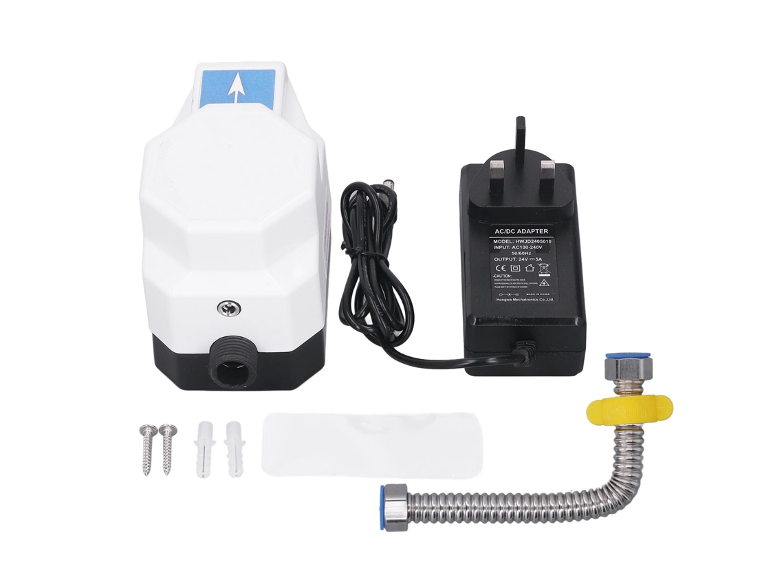 Bomba De Água 24v Automática De Potenciação Centrífuga Pequena Para Aquecedor Residencial Tubulação 100‑240v Plug Uk