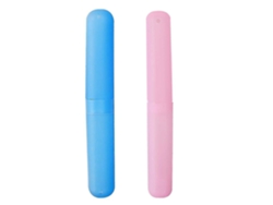 Estuche De Plástico Para Cepillo De Dientes, 2 Piezas, Soporte Portátil Para Cepillo De Dientes, Funda Para Almacenamiento Diario, Viaje Rosewell