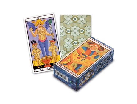 FOURNIER Baraja de Tarot de Marsella de 78 Cartas Incluye Instrucciones