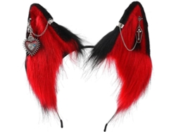 Diadema De Peluche Estilo Anime Punk Para Cosplay, Halloween, Fiestas, Eventos De Cómics.