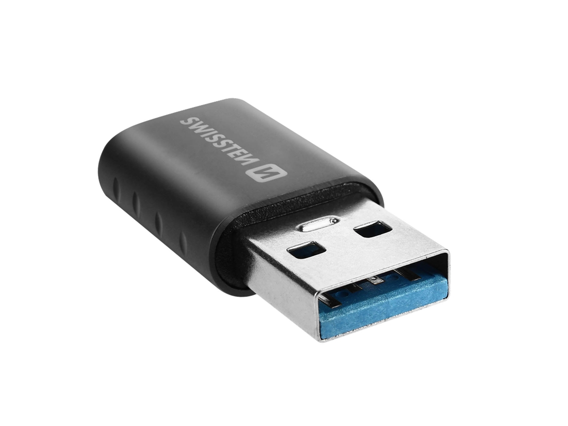 Adaptador de Carga Y Transferencia de Datos SWISSTEN 3.0 Usb Macho A Usb-C
