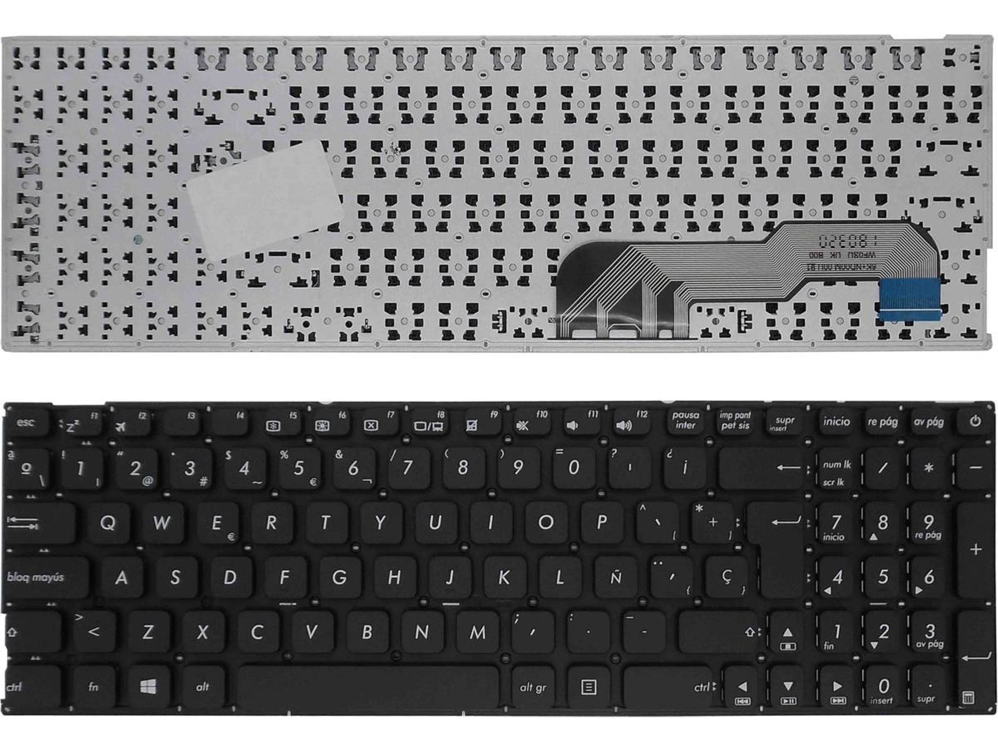 Teclado para Portátil Asus Vivobook Max X541U A541 A541U A541Uv A541Ua A541S