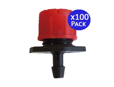 Gotero Regulable 0 a 70 L/H Pack X 100 Utilizado En Jardinería Y Agricultura Presión 0,5 a 3 Bar SUINGA