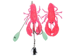 Señuelo Simulado De Langosta Artificial Para Pesca En Alta Mar Trolling Accesorio De Pesca Rosa