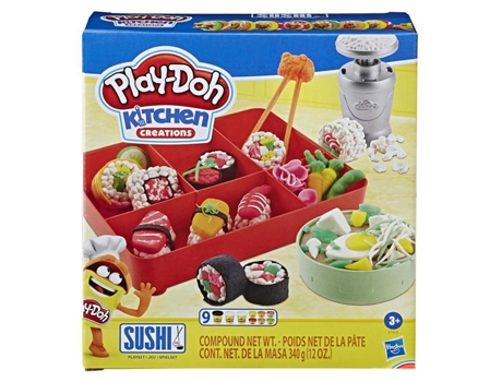 Blocs de Construcción PLAY-DOH Sushi Playset (Edad Mínima: 3 Años - 6,67 x 20,32 x 21,59 cm)