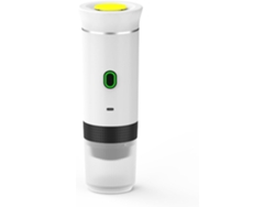 Cafetera expreso portátil 3 en 1 con autocalentamiento para autocaravanas, senderismo, oficina y Digitallab (blanca)