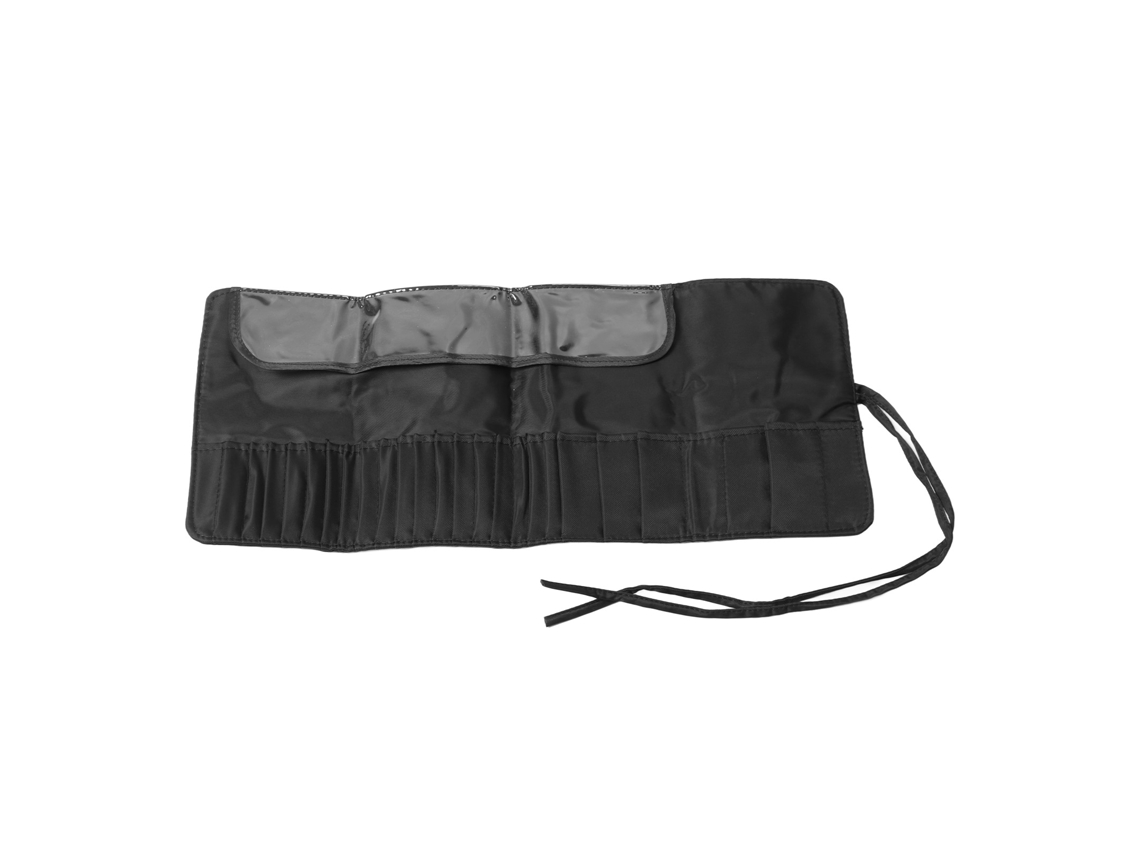 Estuche Para Brochas De Maquillaje Con 26 Compartimentos, Gran Capacidad, Impermeable, Organizador De Viaje Enrollable.