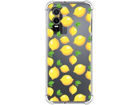 Carcasa para Vivo Y76 5G TUMUNDOSMARTPHONE Dibujos Antigolpes Limones Multicolor