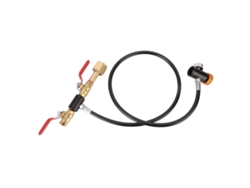 Tapa para wok de acero inoxidable Primerox con asa y orificio para vapor.