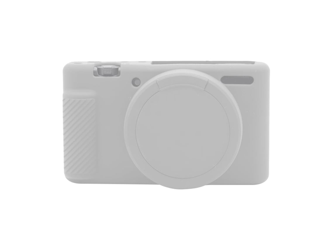 Caso Protetor De Silicone Macio Para Sony Zv-1 Branco