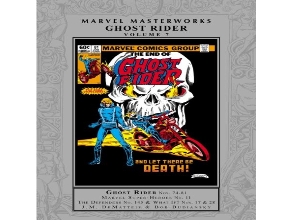 Libro Marvel Masterworks Ghost Rider Vol. 7 de Steven Grant (Inglés)