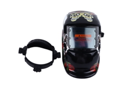 Casco De Soldadura Ajustable Con Oscurecimiento Automático Alimentado Por Energía Solar Y Amplio Campo De Visión.